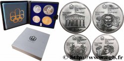 CANADA Coffret 4 Monnaies Jeux Olympiques Montréal 1976 série II 1976  FDC 