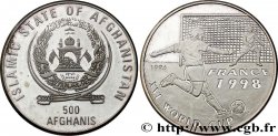 AFGHANISTAN 500 Afghanis Proof XVIe coupe du Monde de football France 1998 1996  SPL 