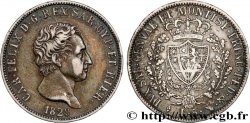 ITALY - KINGDOM OF SARDINIA - CHARLES-FELIX 5 Lire  1829 Turin