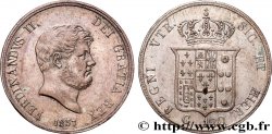 ITALY - KINGDOM OF TWO SICILIES 120 Grana Ferdinand II 1857 Naples