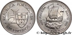 PORTUGAL 100 Escudos Découvertes Portugaises de Madère 1420 et Porto Santo 1419 1989 