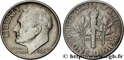 ÉTATS-UNIS D AMÉRIQUE 1 Dime(10 Cents) Roosevelt 1954 Philadelphie