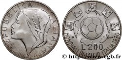 ITALIEN 200 Lire Coupe du Monde de Football 1990 - 1ère émission 1989 Rome