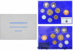 AUTRICHE Série Proof 8 Monnaies 1986 Vienne