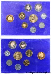 AUTRICHE Série Proof 8 Monnaies 1980 Vienne
