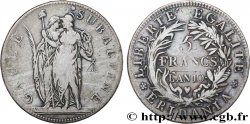 ITALIE - GAULE SUBALPINE 5 Francs an 10 1802 Turin