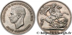 REGNO UNITO 1 Crown (5 Shillings) Georges VI 1951 