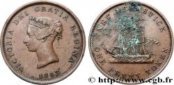 CANADA 1 Penny Token NEW BRUNSWICK 1843 