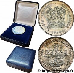 SOUTH AFRICA 1 Rand Proof Centenaire de Johannesbourg 1986  MS 