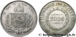 BRÉSIL 2000 Reis Pierre II 1865 