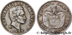 COLOMBIE 50 Centavos 1933 Medellin TTB 