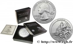 ÉTATS-UNIS D AMÉRIQUE 25 cent - 5 onces d’argent FDC - ACADIA - Maine 2012 Philadelphie