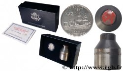 ÉTATS-UNIS D AMÉRIQUE 1/4 Dollar Virginie + “Die set” 2000 Denver