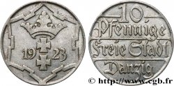 LIBERA CITTA DI DANZICA 10 Pfennig 1923 