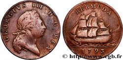 BERMUDA 1 Penny Georges III 1793 