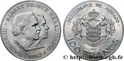 MONACO - PRINCIPAUTÉ DE MONACO - RAINIER III Essai de 100 Francs Rainier III et Albert 1982 Paris