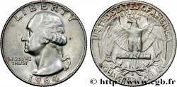 VEREINIGTE STAATEN VON AMERIKA 1/4 Dollar Georges Washington 1964 Denver
