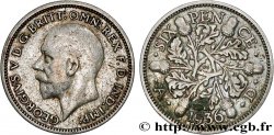 ROYAUME-UNI 6 Pence Georges V 1936  TB+ 