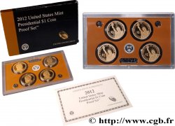 UNITED STATES OF AMERICA PRESIDENTIAL SET - PROOF SET - 4 monnaies 2012 S- San Francisco