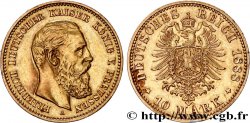 GERMANY - PRUSSIA 10 Mark Frédéric III  1888 Berlin