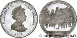 ÎLES COOK  1 Dollar Proof Guerre en mer de l’amiral Nelson 2007  SPL 