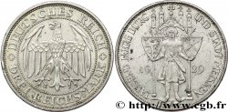 ALLEMAGNE 3 Reichsmark 1000e anniversaire de la fondation de Meissen 1929 