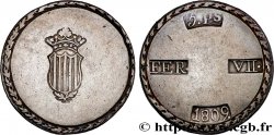 SPAIN - FERDINAND VII - SIEGE OF TARRAGONA 5 Pesetas 1809 Tarragone