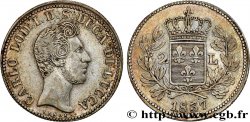 DUCHY OF LUCQUES - CHARLES LOUIS OF BOURBON 2 Lire  1837 Lucques