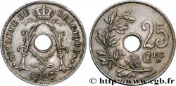 BELGIQUE 25 Centimes Albert Ier 1927 