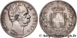 ITALIE - ROYAUME D&nbsp;ITALIE - HUMBERT Ier 5 Lire 1879 Rome