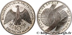 ALLEMAGNE 10 Mark Proof XXe J.O. Munich - L’idéal Olympique 1972 Hambourg - J