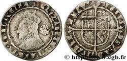 INGLATERRA - REINO DE INGLATERRA - ISABEL I Six pence (3e et 4e émissions) 1575 Londres