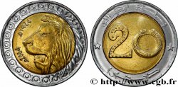 ALGERIA 20 Dinars tête de lion an 1424 2004 