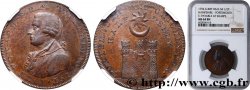 ROYAUME-UNI (TOKENS) 1/2 Penny Porthmouth (Hampshire) John Howard 1794  SPL64 NGC
