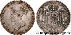 ITALIEN - HERZOGTUM PARMA PIACENZA UND GUASTALLA - MARIE-LOUISE VON ÖSTERREICH 5 Lire 1815 Milan SS/fVZ 
