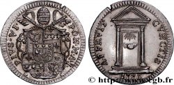 ITALY - PAPAL STATES - PIUS VI (Giovanni Angelo Braschi 1 Grosso année I 1775 Rome