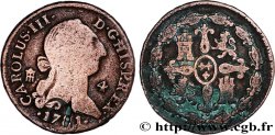 ESPAGNE 4 Maravedis Charles III  1781 Ségovie