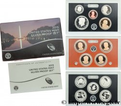 UNITED STATES OF AMERICA SILVER PROOF SET - 14 monnaies 2015 S- San Francisco
