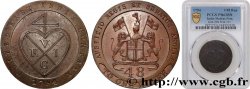 INDES BRITANNIQUES - COMPAGNIE ORIENTALE DES INDES - PRESIDENCE DE BOMBAY 1/48 de roupie Proof 1794 Soho SPL63 PCGS