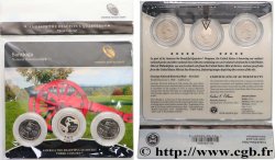 ÉTATS-UNIS D AMÉRIQUE AMERICAN THE BEAUTIFUL - SARATOGA - QUARTERS SET - 3 monnaies 2015  FDC 