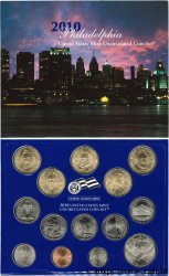UNITED STATES OF AMERICA Série 14 monnaies 2010 Philadelphie