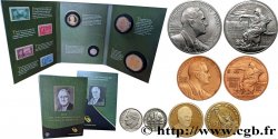 UNITED STATES OF AMERICA COIN AND CHRONICLES SET - FRANKLIN D. ROOSEVELT + 4 timbres 2014 
