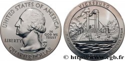 UNITED STATES OF AMERICA 25 cent - 5 onces d’argent FDC - VICKSBURG - Mississippi 2011 