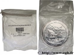 UNITED STATES OF AMERICA 25 cent - 5 onces d’argent FDC - GREAT SMOKY MOUNTAINS - Tennessee 2014 