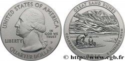 UNITED STATES OF AMERICA 25 cent - 5 onces d’argent FDC - GREAT SAND DUNES - Colorado 2014 Philadelphie