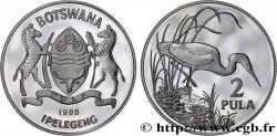 BOTSWANA 2 Pula Proof aigrette 1986  ST 