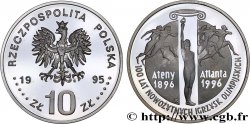 POLOGNE 10 Zlotych Proof 100 ans des Jeux Olympiques modernes 1995 Varsovie