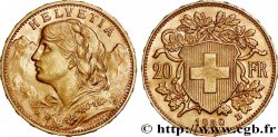 INVESTMENT GOLD 20 Francs  Vreneli  1930 Berne