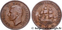 AFRIQUE DU SUD 1 Penny Georges VI 1940 