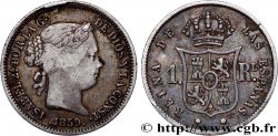 SPANIEN 1 Real Isabelle II 1859 Madrid